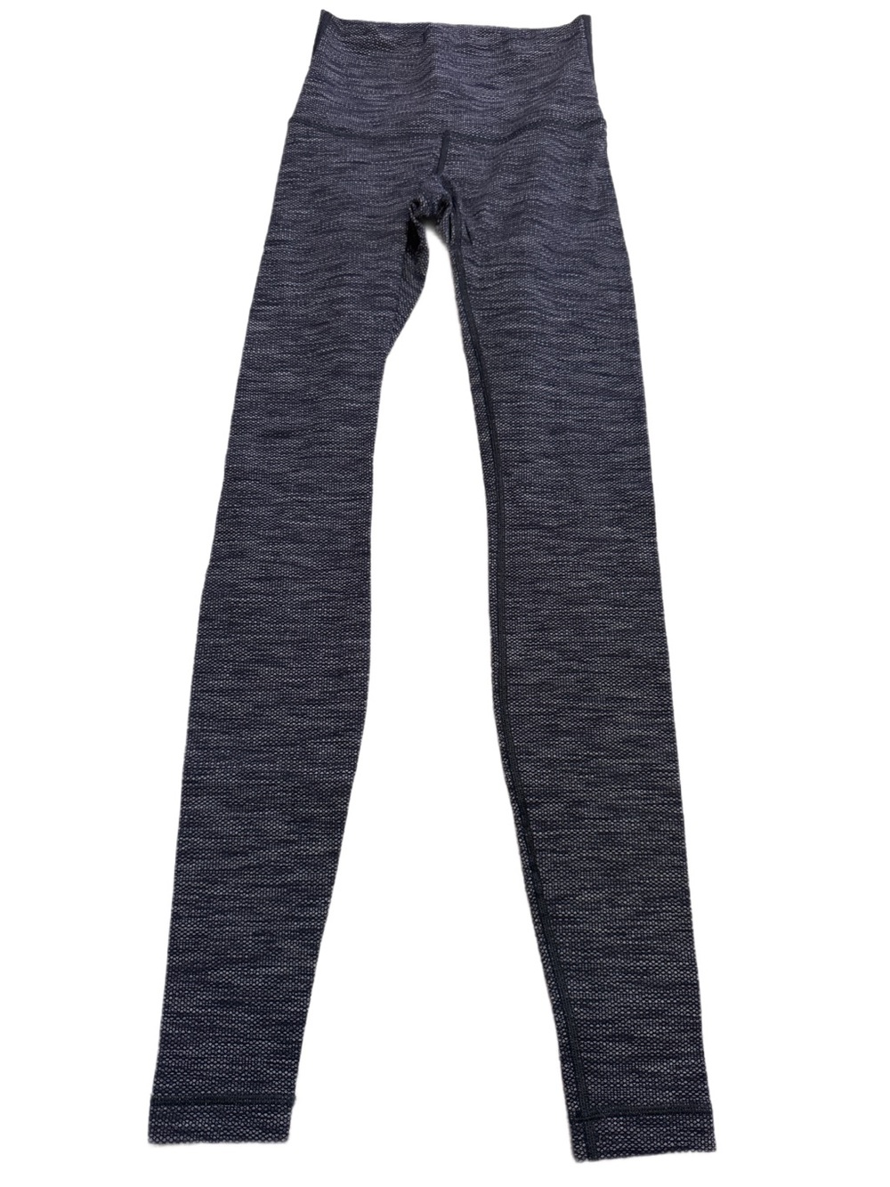 Lululemon Wunder Under Dot Print Legging Full Length Gray Black Size 2